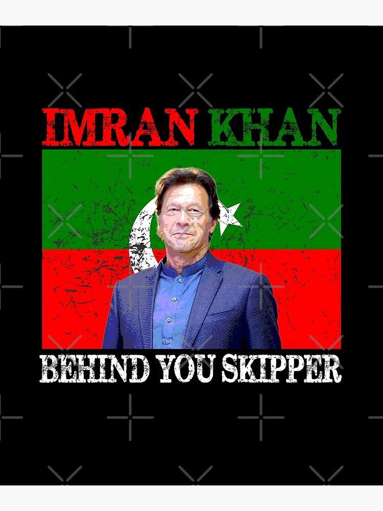 imran-khan-behind-you-skipper-pti-party-flag-retro-poster-by