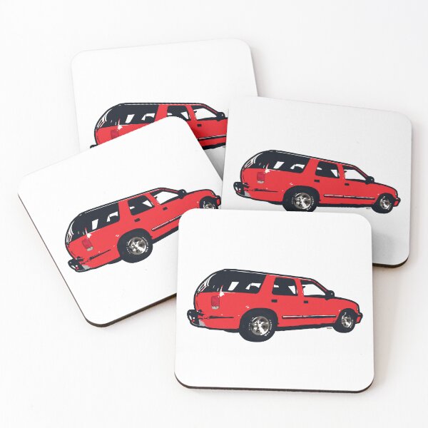 Item preview, Bright Red 90s CB SUV designed and sold by CoolRide.
