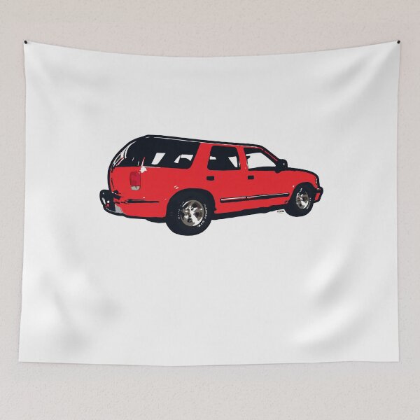 Item preview, Bright Red 90s CB SUV designed and sold by CoolRide.