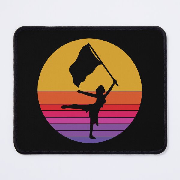 Item preview, Winter Color Guard Flag Corps Dance Vintage Retro designed and sold by CuteDesigns1.