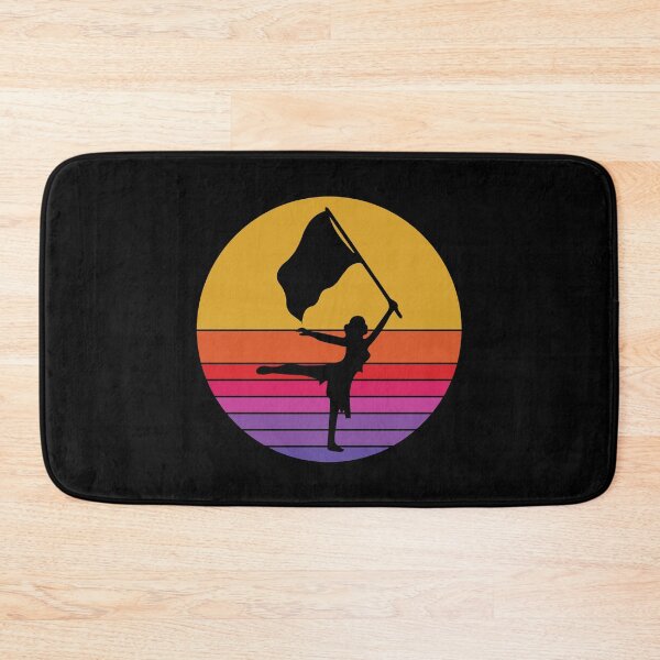 Item preview, Winter Color Guard Flag Corps Dance Vintage Retro designed and sold by CuteDesigns1.