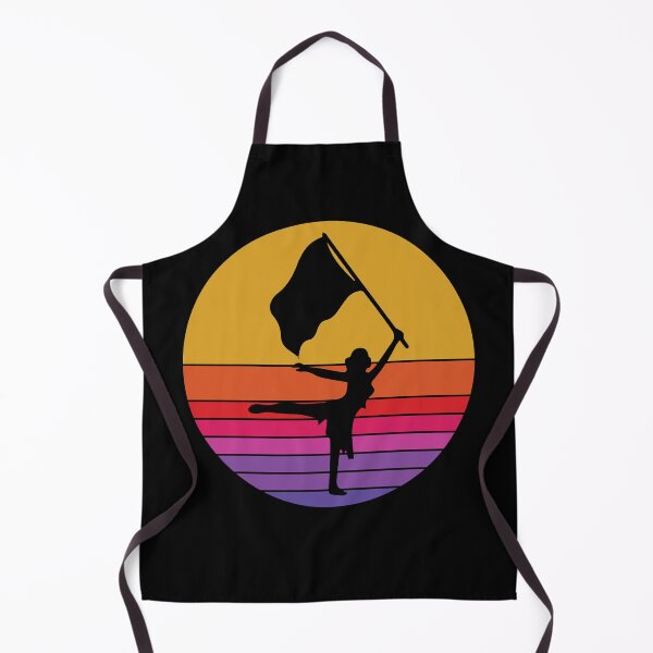 Item preview, Winter Color Guard Flag Corps Dance Vintage Retro designed and sold by CuteDesigns1.