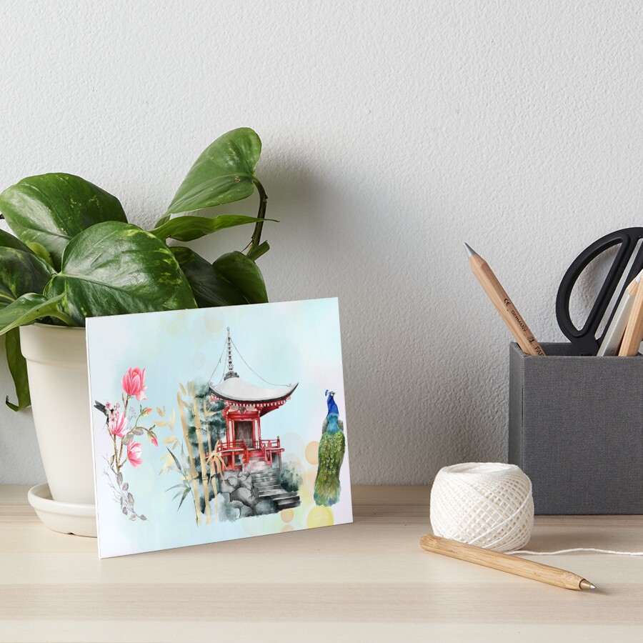 Item preview, Art Board Print designed and sold by JeanMNelson.