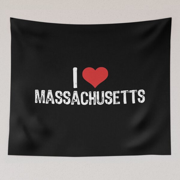 Item preview, I Love Massachusetts designed and sold by The "I Love Everything" Shop.