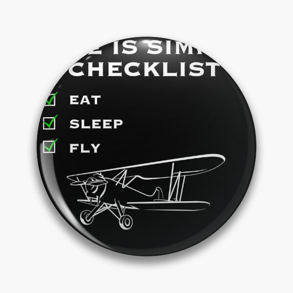 Item preview, Pilots Checklist Aviation Flying designed and sold by sbachstroem.