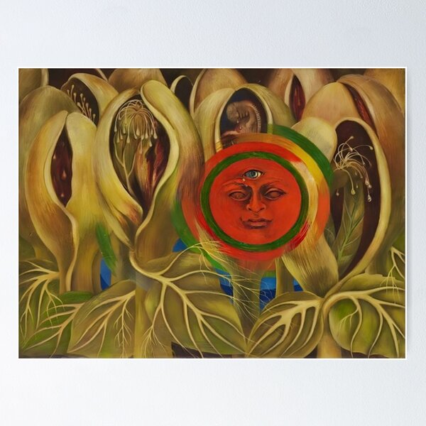 Item preview, Sun and Life by Frida Kahlo designed and sold by FridaBubble.