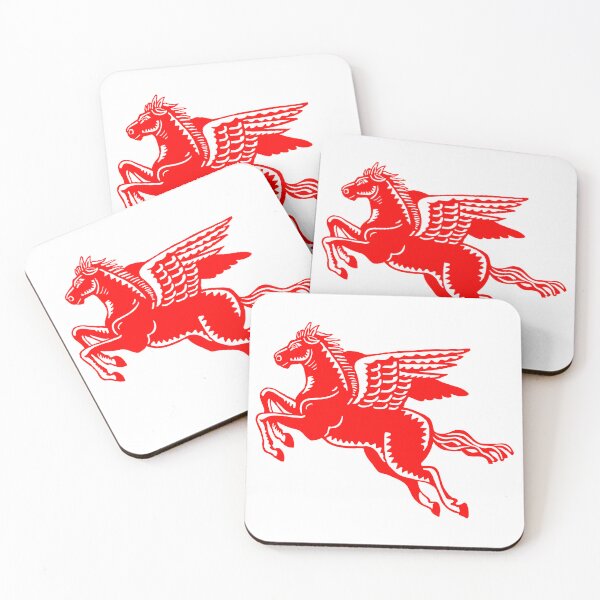 Item preview, Flying Horse - Red and White designed and sold by Artberry.