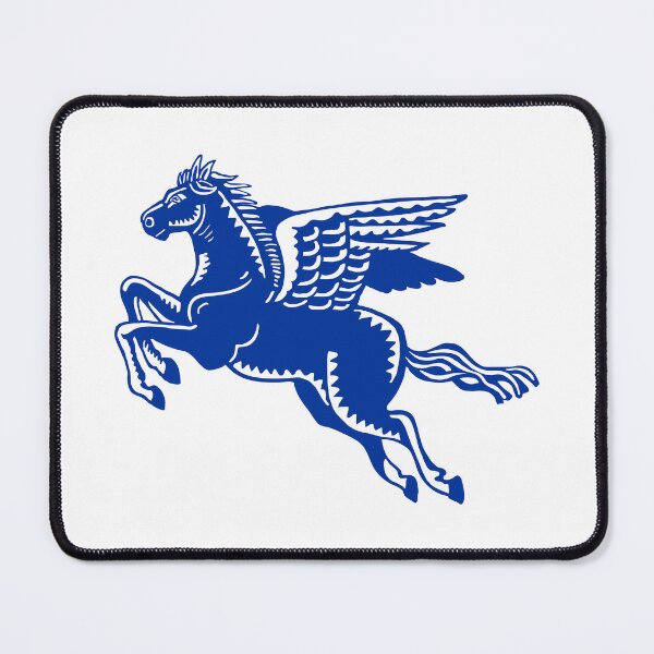 Item preview, Flying Horse - Navy and White designed and sold by Artberry.