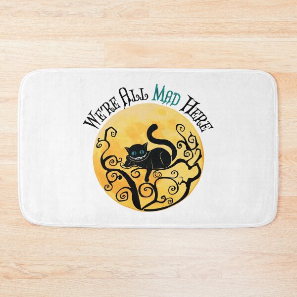 Item preview, Were All Mad Here - Cheshire Cat - Alice in Wonderland designed and sold by TheInkElephant.