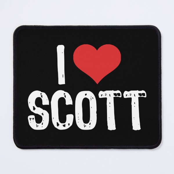 Item preview, I Love Scott designed and sold by The "I Love Everything" Shop.