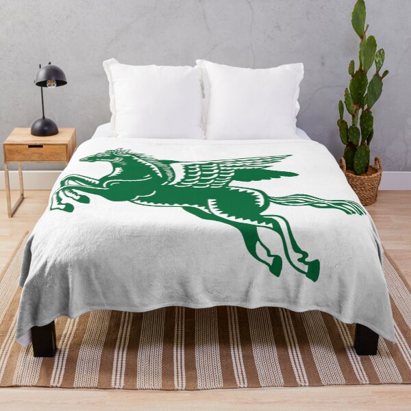 Item preview, Flying Horse - Forest Green and White designed and sold by Artberry.