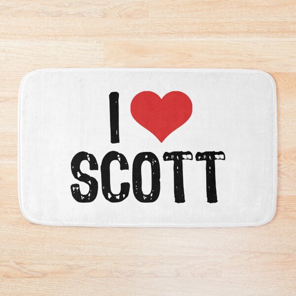 Item preview, I Love Scott designed and sold by The "I Love Everything" Shop.