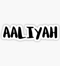 AALIYAH Sticker