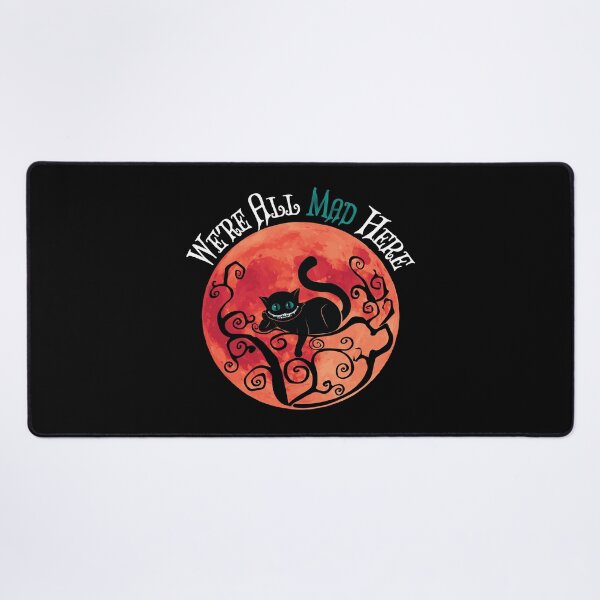 Item preview, Were All Mad Here - Cheshire Cat - Alice in Wonderland designed and sold by TheInkElephant.