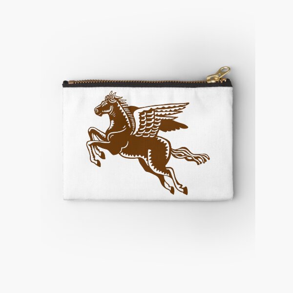 Item preview, Flying Horse - Walnut Brown and White designed and sold by Artberry.