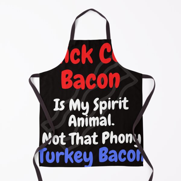 Item preview, El tocino de corte grueso es mi espíritu animal, no ese tocino de pavo falso Camisa divertida de desayuno de tocino para los amantes del tocino designed and sold by AverageJoesBBQ.