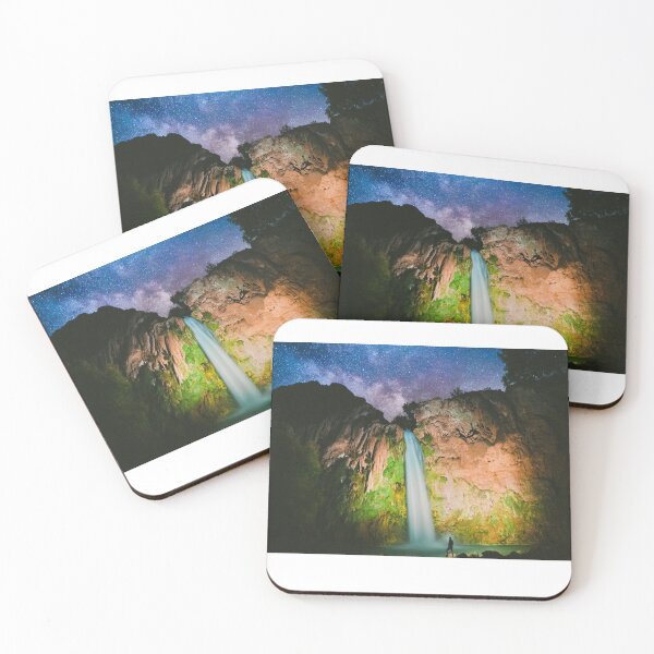 Item preview, Peaceful Waterfall - Havasu falls at night  designed and sold by anisbbmbrush.