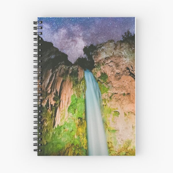 Item preview, Peaceful Waterfall - Havasu falls at night  designed and sold by anisbbmbrush.