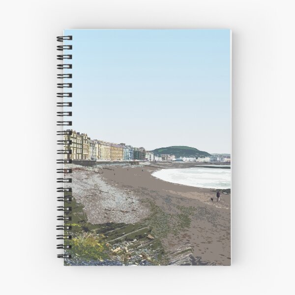 Item preview, North Beach, Aberystwyth, Wales designed and sold by summattodraw.