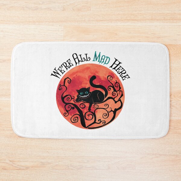 Item preview, Were All Mad Here - Cheshire Cat - Alice in Wonderland designed and sold by TheInkElephant.