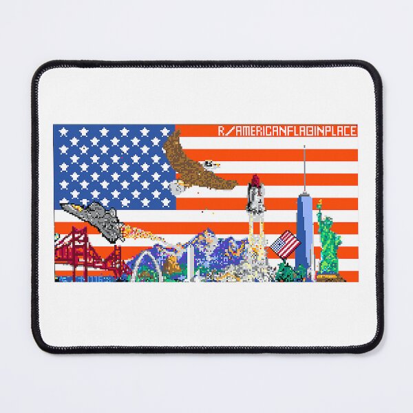 Item preview, America r/place USA Reddit 2022 designed and sold by CafeRacer044.