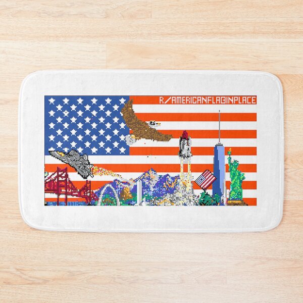 Item preview, America r/place USA Reddit 2022 designed and sold by CafeRacer044.
