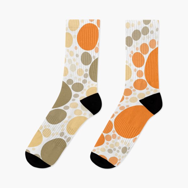Artikelvorschau, Orange und neutrale Tupfen entworfen und verkauft von patternsoup.