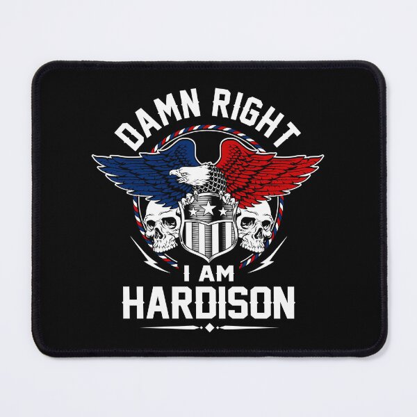 Item preview, Hardison Name T Shirt - Damn Right I Am Hardison Gift Item Tee designed and sold by celiagomez456.