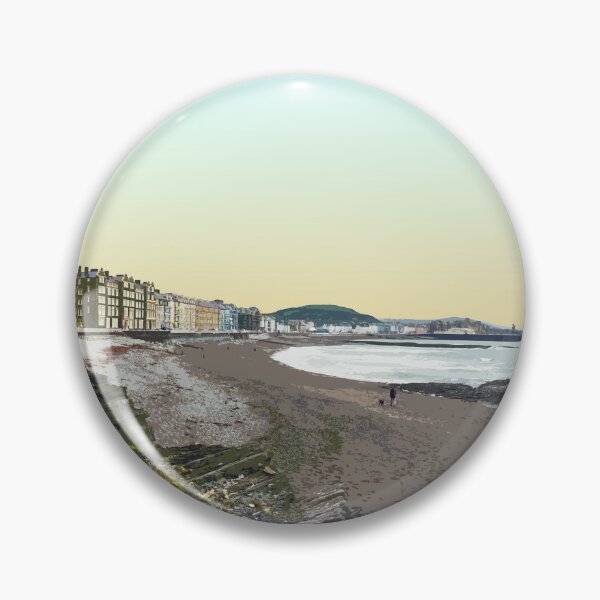 Item preview, North Beach, Aberystwyth, Wales designed and sold by summattodraw.