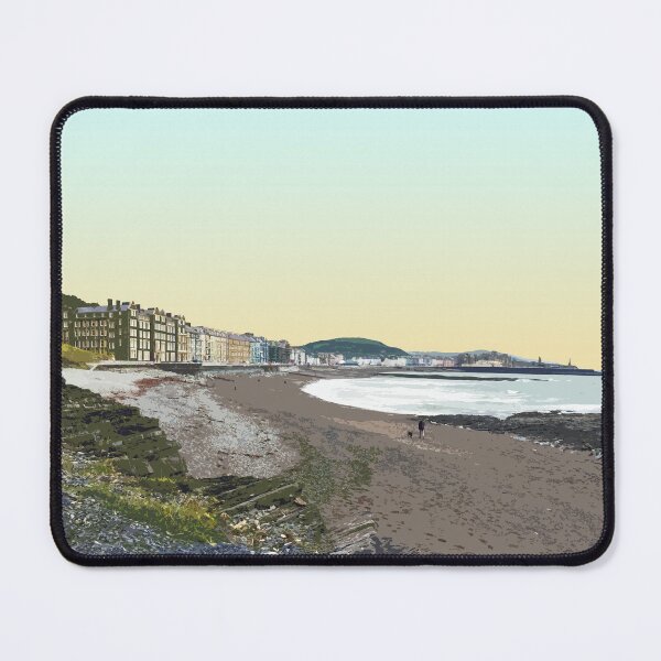 Item preview, North Beach, Aberystwyth, Wales designed and sold by summattodraw.