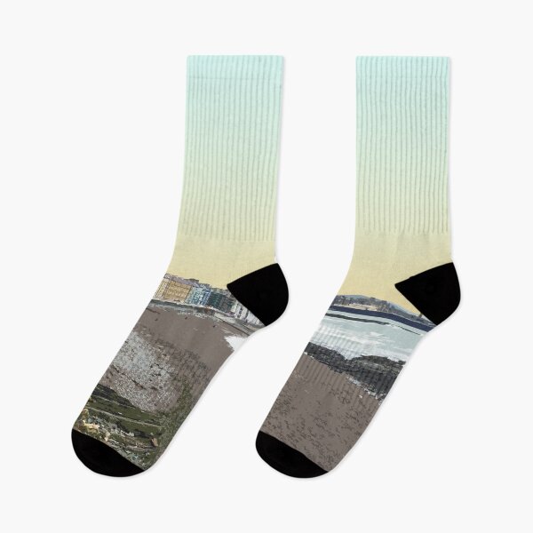 Item preview, North Beach, Aberystwyth, Wales designed and sold by summattodraw.