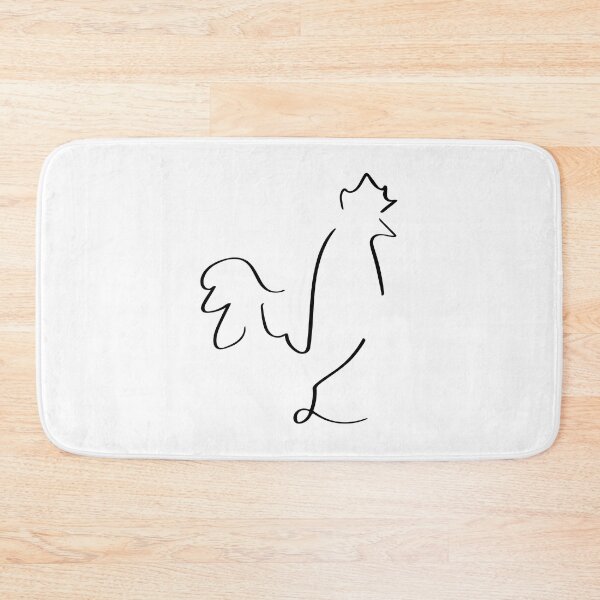 Item preview, Hahn Line Art - Minimalist designed and sold by Lineart-Arts.