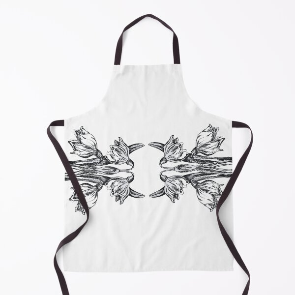 Item preview, Greyscale Snowdrop Reflection designed and sold by London-Fields.