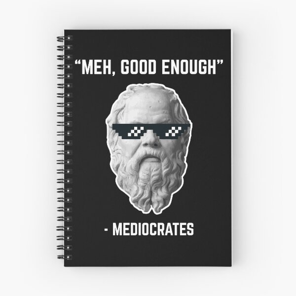 Item preview, Mediocrates designed and sold by ProjecTees.