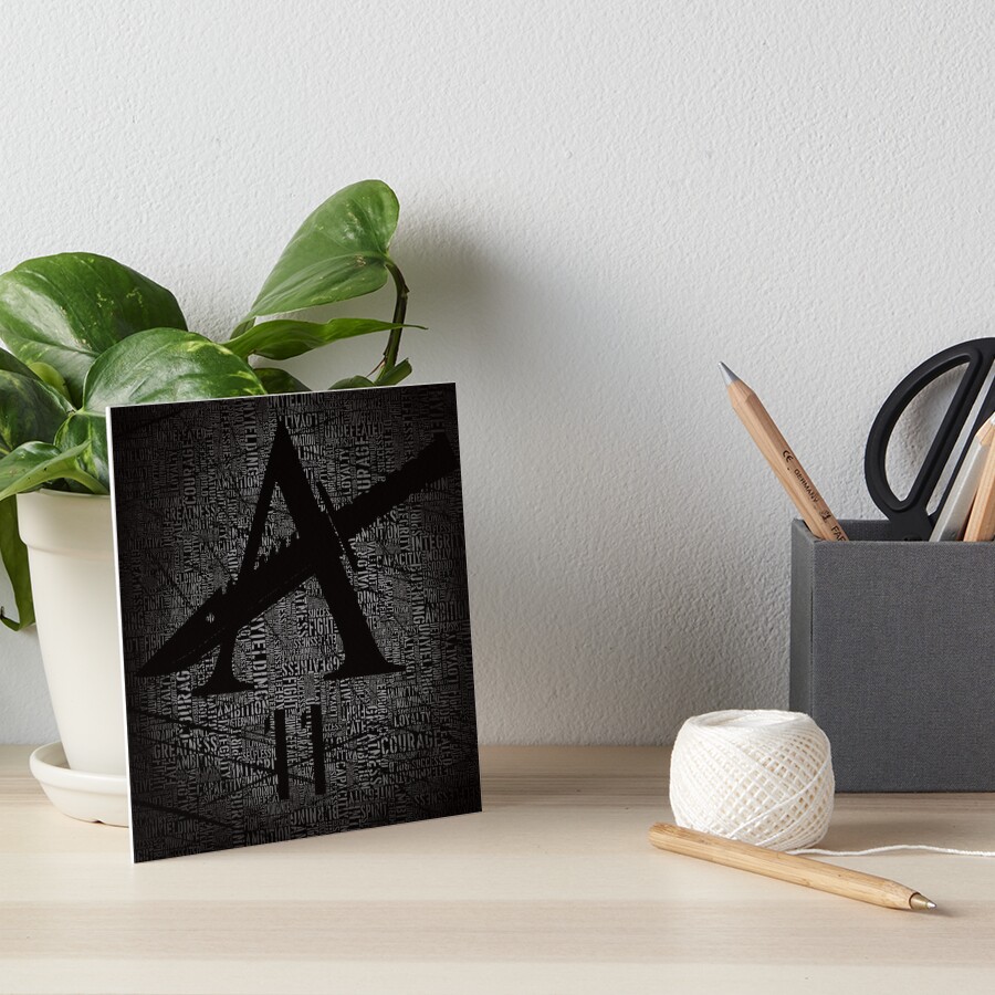Item preview, Art Board Print designed and sold by Angrypuncake.