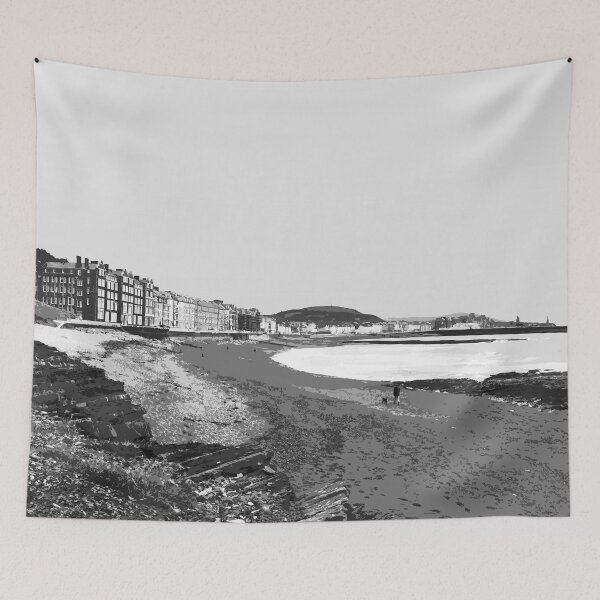 Item preview, North Beach, Aberystwyth, Wales designed and sold by summattodraw.