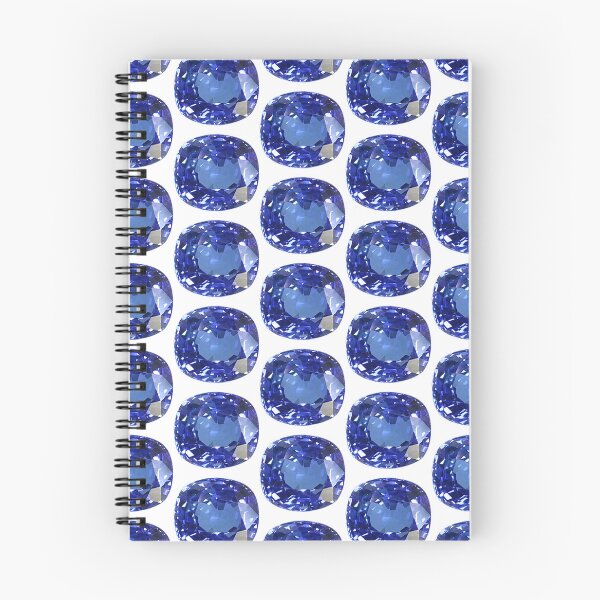 Item preview, Cushion Cut Royal Blue Sapphire – Unique Pattern Design designed and sold by DigitalGemArt.