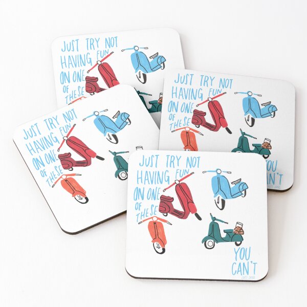 Item preview, Vespa para siempre designed and sold by JustJaneArt.