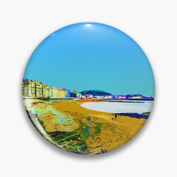 Item preview, North Beach, Aberystwyth, Wales designed and sold by summattodraw.