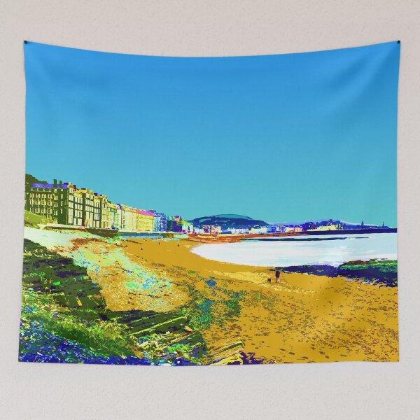 Item preview, North Beach, Aberystwyth, Wales designed and sold by summattodraw.