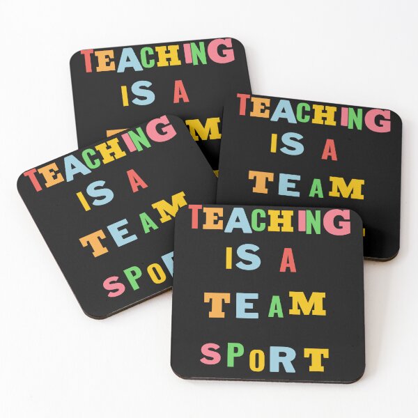 Item preview, Teaching is a team sport designed and sold by Gill_Shop.