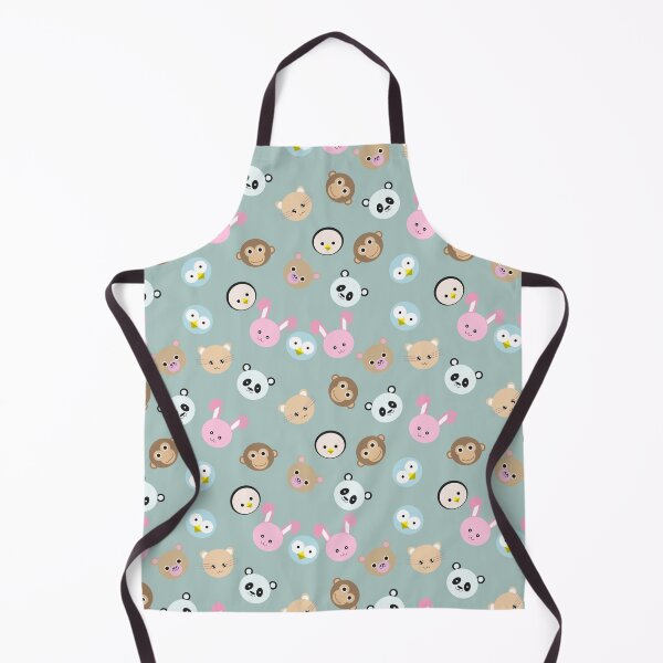 Item preview, Cute animal faces seamless pattern designed and sold by Cheni-Yathri.