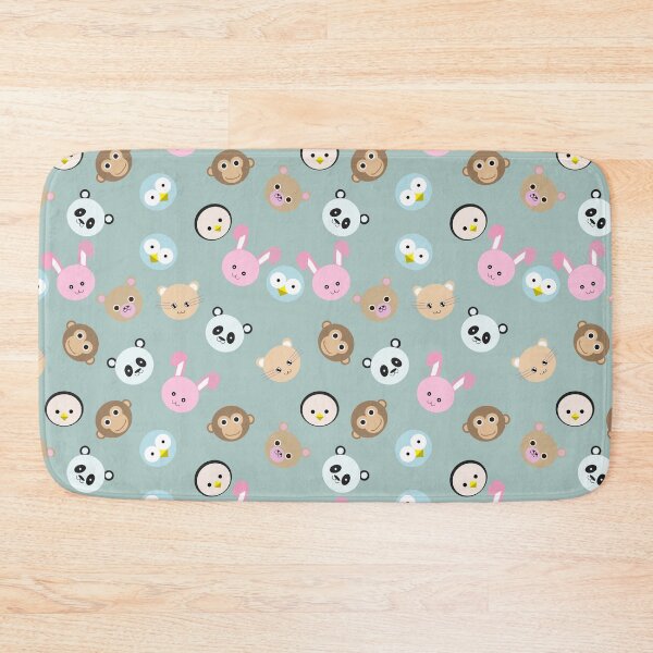 Item preview, Cute animal faces seamless pattern  designed and sold by Cheni-Yathri.