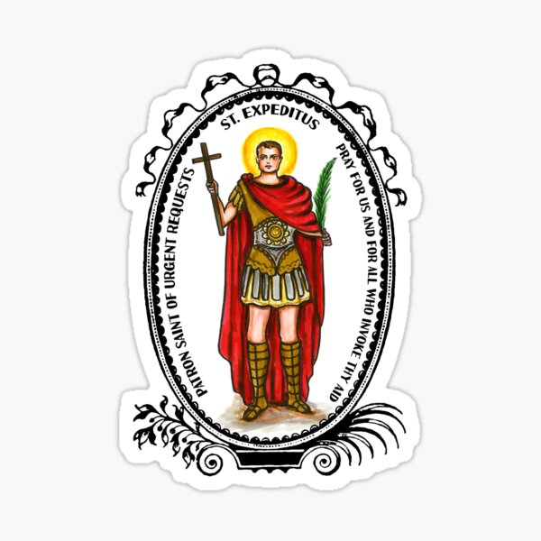 Item preview, Saint Expeditus Patron of Urgent Request designed and sold by myaltar.