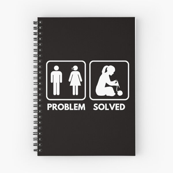 Item preview, Problem Solved, Knitting, Knitting Quote, Funny Crochet  designed and sold by Aerial Addicts.