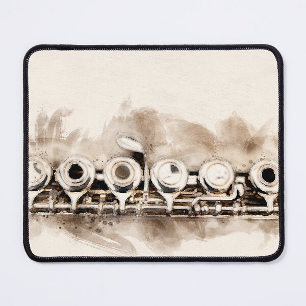 Item preview, Flute on nature background designed and sold by Grégory DUBUS.