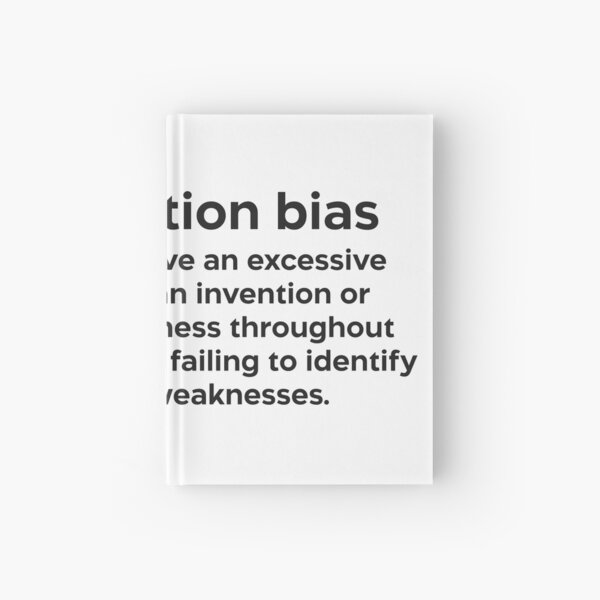 Item preview, Pro-innovation bias black designed and sold by EdimQuotes.
