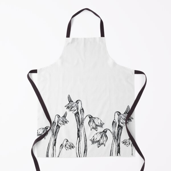 Item preview, Greyscale Snowdrop Field designed and sold by London-Fields.
