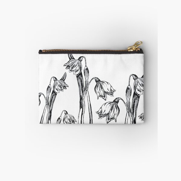 Item preview, Greyscale Snowdrop Field designed and sold by London-Fields.