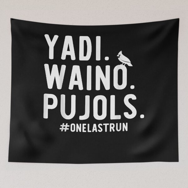 Item preview, Yadi Waino Pujols onelastrun Baseball Softball Lover T-Shirt designed and sold by looftsggow.